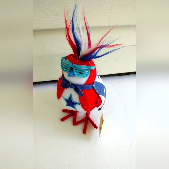 Target Sun Squad 2025 HERO Featherly Friends Fabric Bird Summer Patriotic - Picture 1 of 9